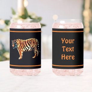 Siberian Tiger Blikvorm Glas