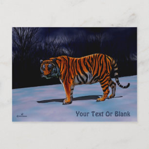 Siberian Tiger Briefkaart