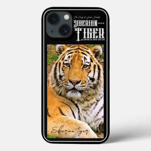 Siberian Tiger Case-Mate iPhone Case (Achterkant)