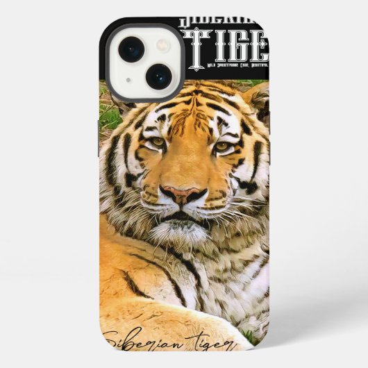 Siberian Tiger Case-Mate iPhone Hoesje (Achterkant)