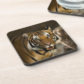 Siberian Tiger Drankjes Onderzetter (Linkerzijde)