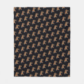 Siberian Tiger Fleece Deken (Voorkant)