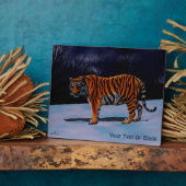 Siberian Tiger Fotoplaat (Zijkant)