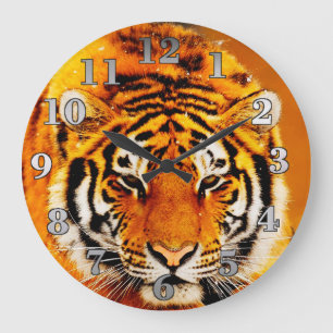 Siberian Tiger Grote Klok