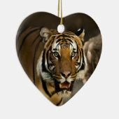 Siberian Tiger Keramisch Ornament (Rechts)