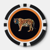 Siberian Tiger Poker Chips (Voorkant)