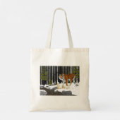 Siberian Tiger Tote Bag (Achterkant)