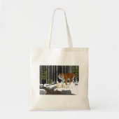 Siberian Tiger Tote Bag (Voorkant)