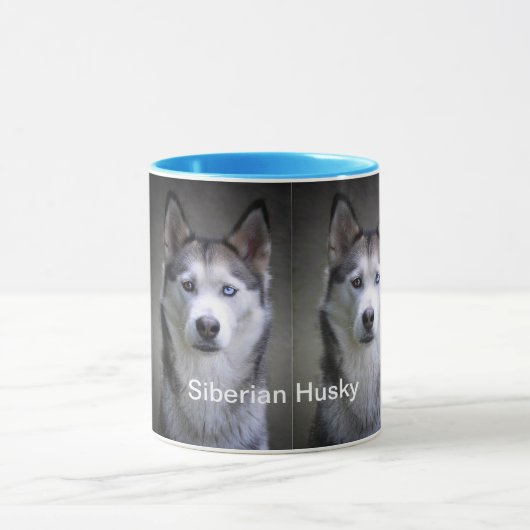 Sibérie Husky Combo Mug (Centre)