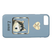 Sibérie Husky Lovers Apple iPhone 8/7 Coque (Dos (Horizontal))