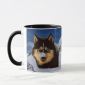 Sibérie Husky Mug (Gauche)