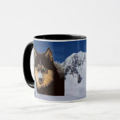 Sibérie Husky Mug (Devant gauche)