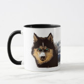 Sibérie Husky Mug (Gauche)