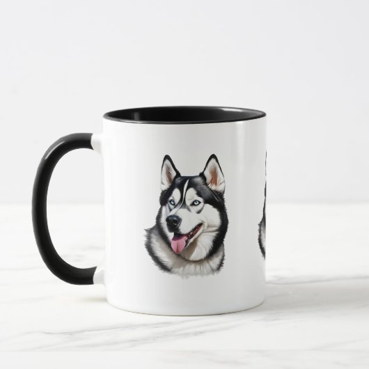 Sibérie Husky Mug (Gauche)