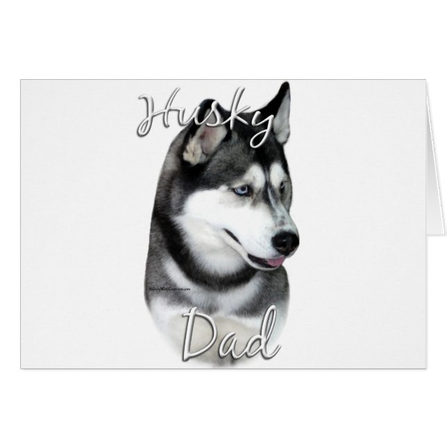 Sibérie Husky (noir) Papa 2 (Devant horizontal)