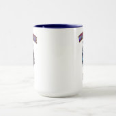 Sibérien Husky Ce Que Fluff Mug (Centre)