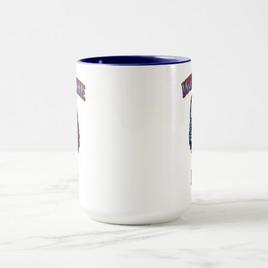 Sibérien Husky Ce Que Fluff Mug (Centre)