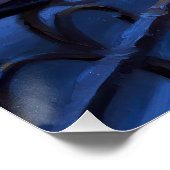 Siberisch Husky Kerstfeest Seizoen Perfect Poster (Hoek)