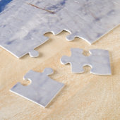 Siberische gist in de sneeuw legpuzzel (Zijkant)