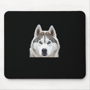 Siberische Husky bewijs dat maat S Sticker Muismat
