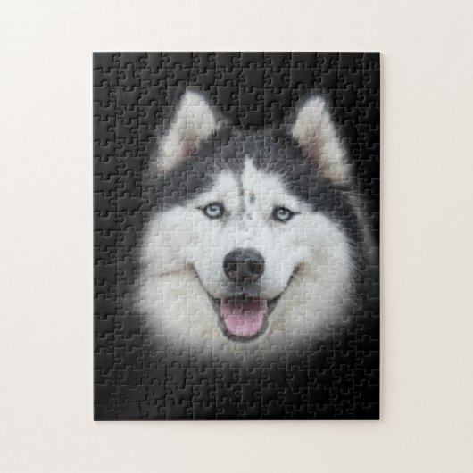 siberische husky legpuzzel (Verticaal)