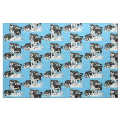 siberische husky stof (Fat Quarter)