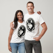 siberische husky t-shirt (Unisex)