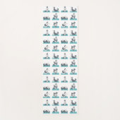 Siberische Husky yoga pose Yogamat (Voorkant)