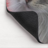 Siberische kat Mousepad Muismat (Hoek)