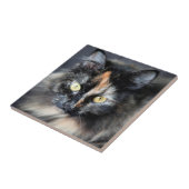 Siberische kat tegeltje (Zijkant)