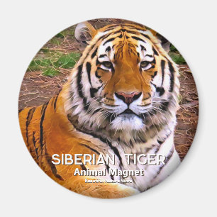 Siberische Tijger Magneet
