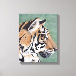 Siberische Tijger Originele Art Wall Decor Canvas Afdruk