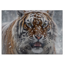 Siberische tijger snijplank