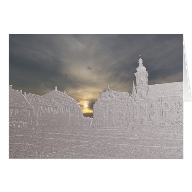 Sibiu basrelief (Voorkant Horizontaal)