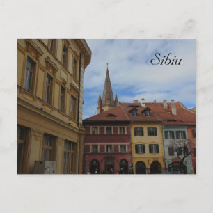 Sibiu Roemenië Foto-Briefkaart Briefkaart