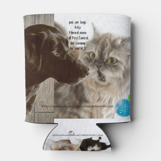 "Sibling Rivalries" Blikjeskoeler (Achterkant)