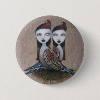 Sibling Rivalry Ronde Button 5,7 Cm