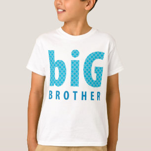 SIBLINGS COLLECTIE - grote broer {blauw} T-shirt