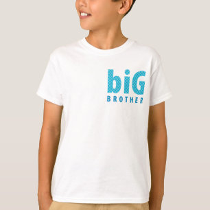 SIBLINGS COLLECTIE - grote broer {blauw} T-shirt
