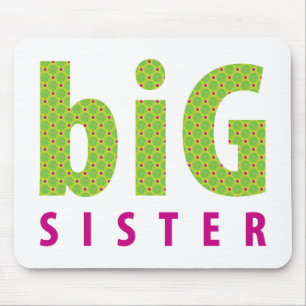 SIBLINGS COLLECTIE - grote zus {limoen} Muismat