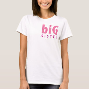 SIBLINGS COLLECTIE - grote zus {roze} T-shirt