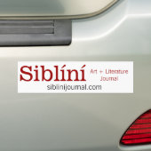 Siblíní Bumpersticker (Op auto)