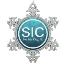 SIC NJ Zee Isle City New Jersey Beach Label