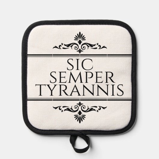 Sic Semper Fidelis Pannenlap (Voorkant)