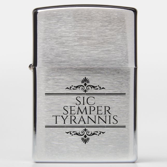 Sic Semper Tyrannis (Voorkant)