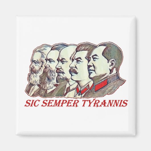 Sic Semper Tyrannis Magneet (Voorkant)