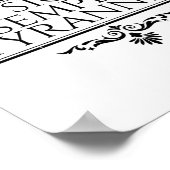 Sic Semper Tyrannis Poster (Hoek)