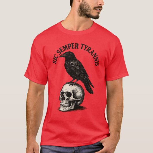 SIC SEMPER TYRANNIS T-SHIRT (Voorkant)
