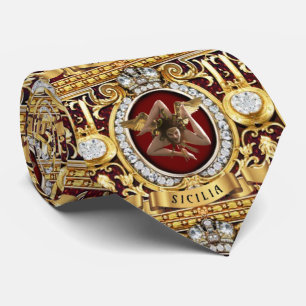Sicile Baroque Medusa Cravate