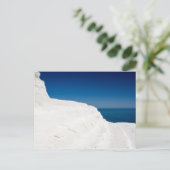 Sicile - Carte postale Scala dei Turchi (Debout devant)